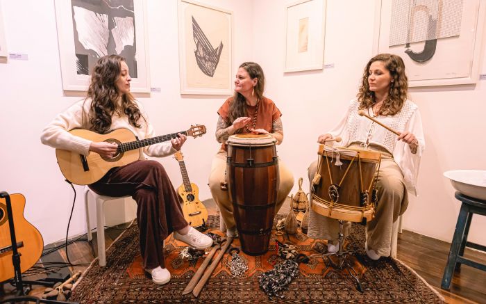 Trio leva o projeto Rezo para o bloco D8 na noite de quinta-feira (Foto: Divulgação/Rezo)