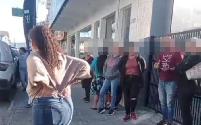 “Se vocês botar isso aqui na mídia, vocês vão receber?”, questionou o empresário