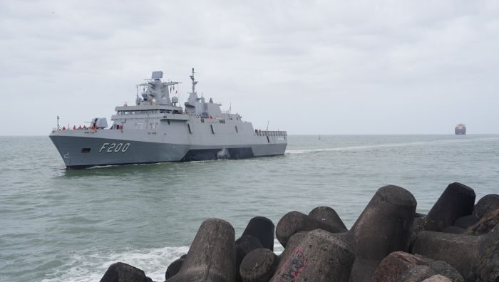 A entrega do navio à Marinha do Brasil está prevista para dezembro (Foto: João Batista)