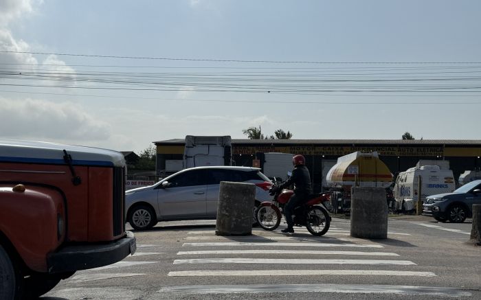 Multa é de R$ 293,47 e sete pontos na carteira (Foto: Camila Diel/DIARINHO)