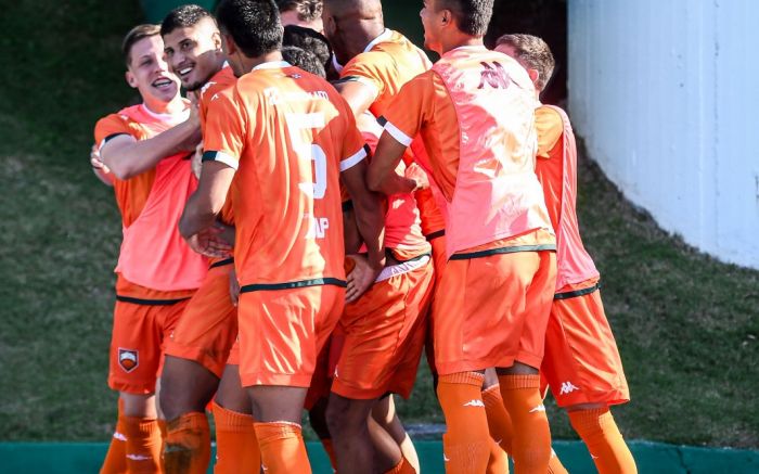 Cambura já garantiu o acesso para a elite do Catarinense (Foto: Tiago Winter)