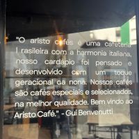 Aristo Cafés: tradição italiana e inovação que transformaram a beira-mar de BC