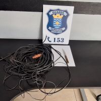 Homem é preso ao furtar fiação em ponto de ônibus de Balneário Camboriú
