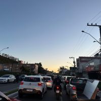 Congestionamento toma conta da região