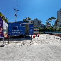 Secretaria de Obras na Praia dos Amores nesta semana