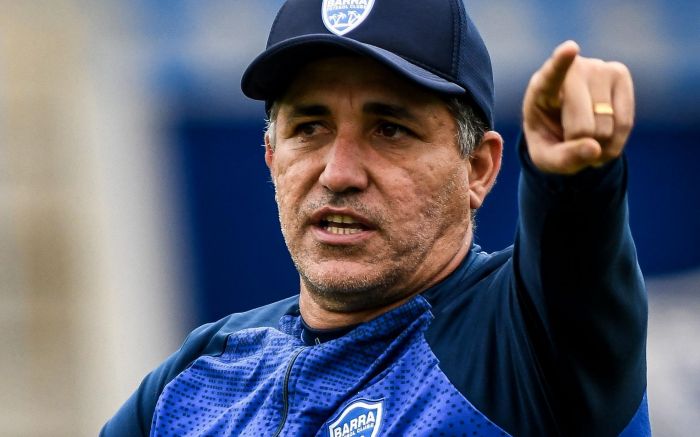 Eduardo Souza está em sua segunda passagem pelo Barra (Foto: Tiago Winter)