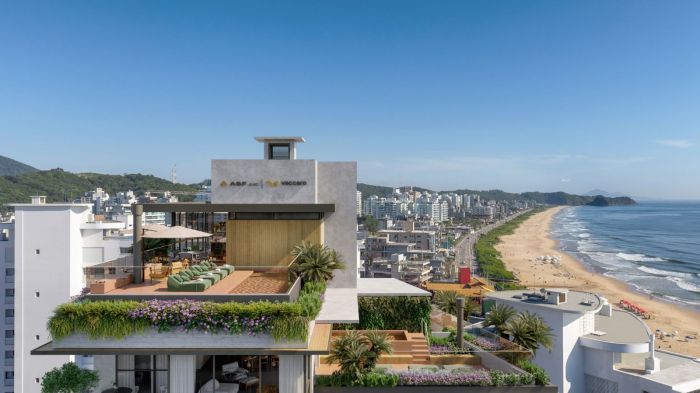 Obra fica na Praia Brava e aposta em proposta autoral (Foto: Divulgação)