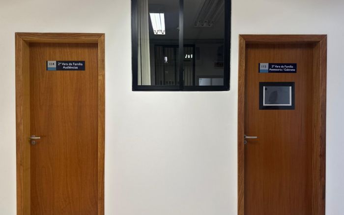 Primeira vara recebia de 400 a 500 casos por mês (Foto: Camila Diel)
