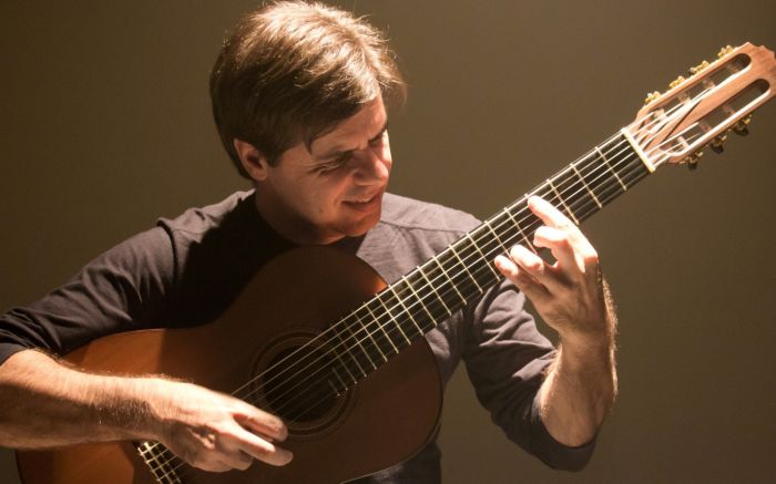 Compositor itajaiense transformou o movimento corporal em criação musical (Foto: Divulgação/Bruno Golembiewski)