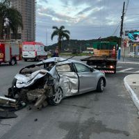 Grave acidente deixa seis pessoas feridas em Balneário Camboriú