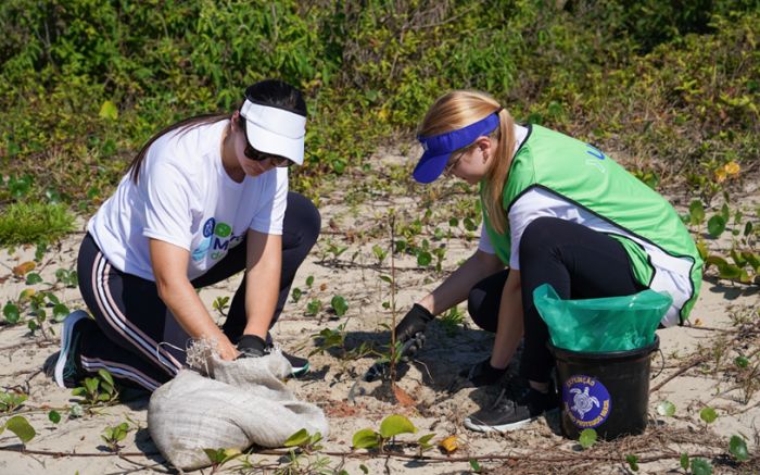 Material foi reciclado, transformado e o que necessário descartado de forma correta (Foto: Divulgação)