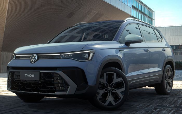 Taos mantém o motor 250 TSI turbo e chega às concessionárias em novembro (Foto: Divulgação)
