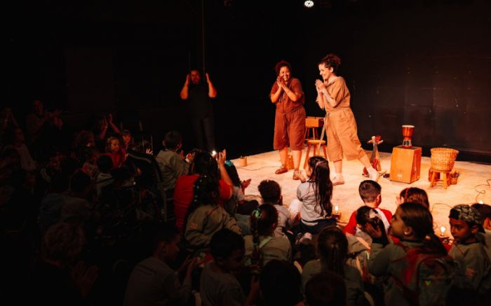 O espetáculo infantil “Cor de quê” será m na casa da cultura e no teatro municipal (Foto: Divulgação/Secom)