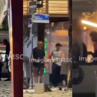 Trio é flagrado traficando crack no meio da avenida Atlântica