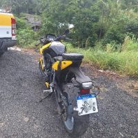 Ocupantes de moto ficam feridos em acidente na Transbeto
