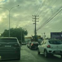 Faixa da BR 101 em direção a Balneário Camboriú está congestionada