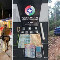 PM prende sete por tráfico em fim de semana de operações