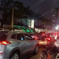 Tranqueira toma conta do centro de Itajaí