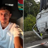 Caminhoneiro vítima fatal de acidente na serra trabalhava para transportadora de Itajaí