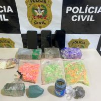 Preso traficante que saiu da fronteira com o Paraná para aprontar no litoral de SC