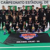 BC é campeão e Itajaí é vice-campeão estadual de vôlei
