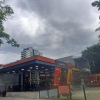 Céu carregado mostra que vem temporal nesta sexta