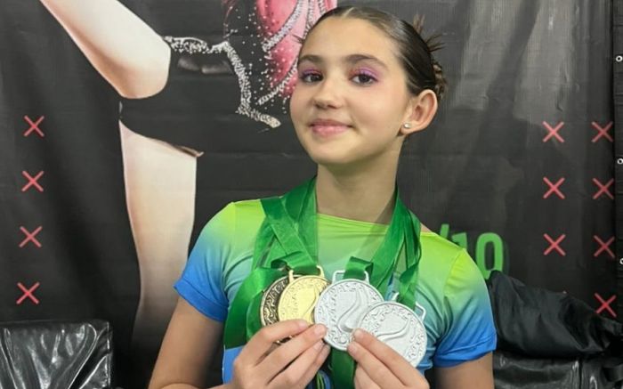 Cacau desponta com uma carreira promissora na modalidade aos 12 anos (Foto: Divulgação)