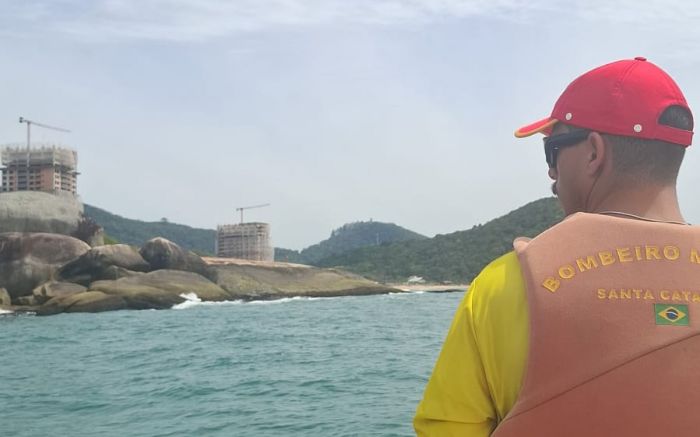 Vítima teria desaparecido na noite de domingo (Foto: Divulgação/CBMSC)