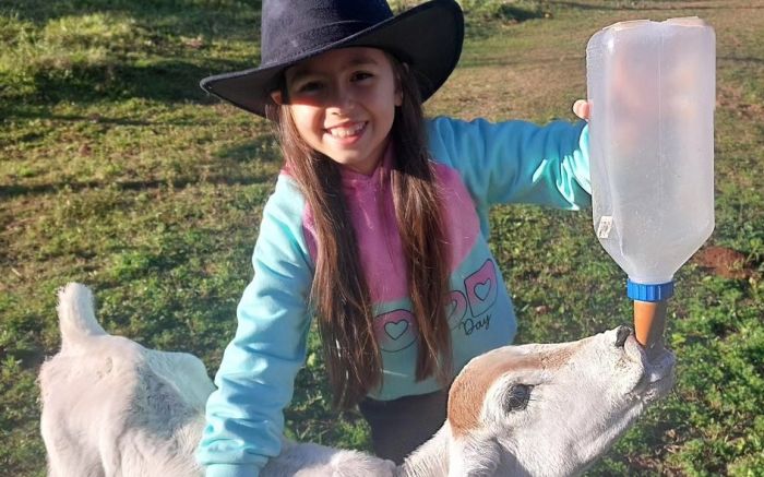 História de Marianne repercutiu na comunidade local e em cidades vizinhas (Fotos: Divulgação/Álbum de família)