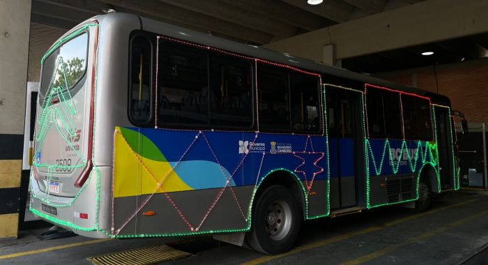 Ação quer espalhar o espírito natalino pelas ruas da cidade (Foto: PMBC)