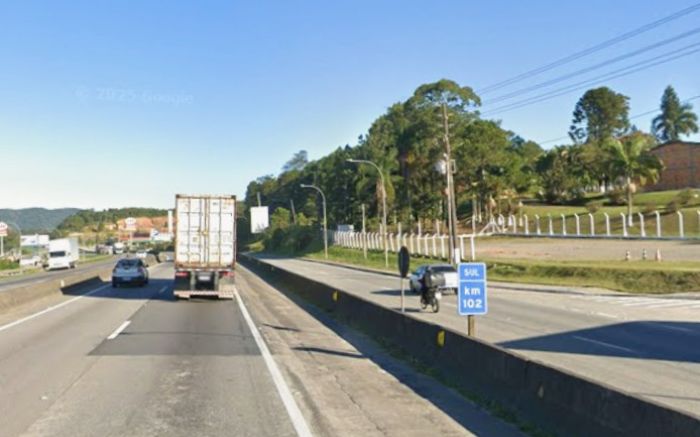 Acidente foi na noite de sábado, no sentido sul da rodovia (Foto: Reprodução)