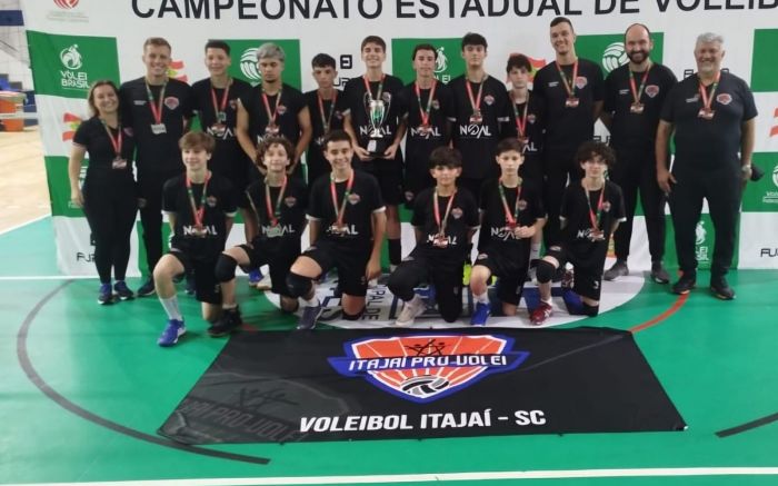 Conquista de vice-campeonato por Itajaí representa a evolução da equipe na competição (Foto: Divulgação)
