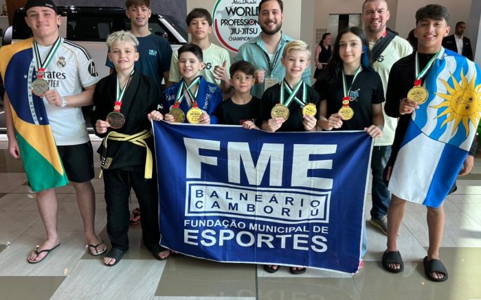 Delegação de BC conta com atletas do kids ao absoluto (Foto: Divulgação)