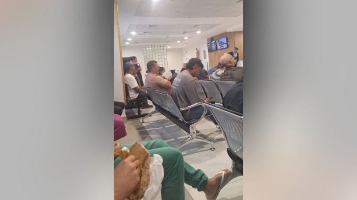 A filha sofreu uma pancada na cabeça e precisa fazer uma tomografia (Foto: Leitora)