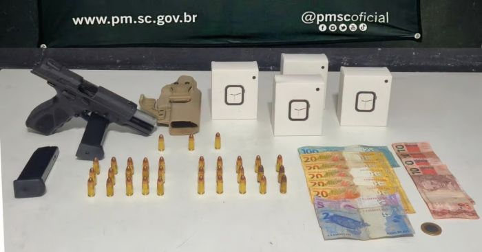 Legenda: O dono alegou autodefesa (Foto: Divulgação/PM)