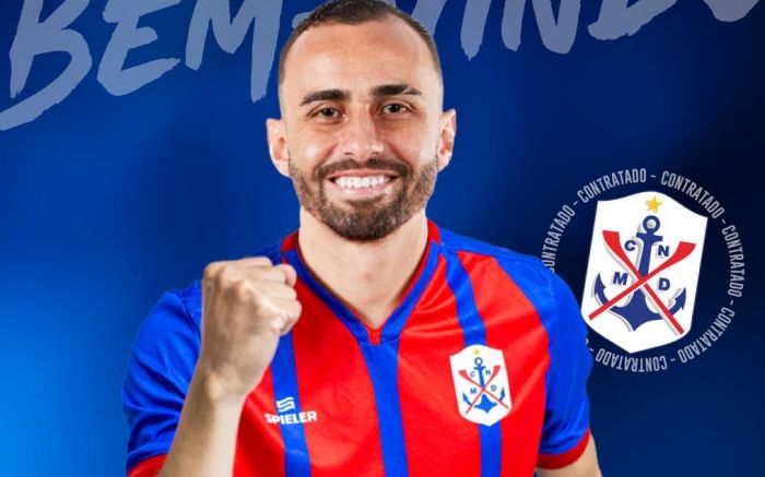 Roldan chega ao Marinheiro após passagem pelo Barra (Foto: Divulgação)