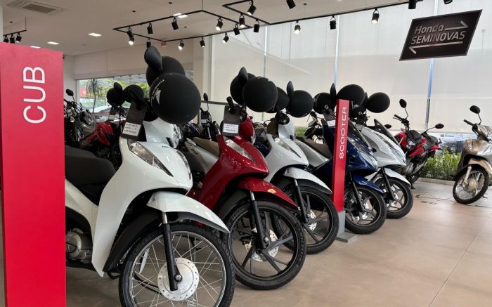 Linha Honda com condições especiais, parcelamento facilitado e vantagens inéditas (Foto: Divulgação)