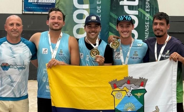 Vinícius Scoz e Nicolas Schosler foram os campeões em Chapecó (Foto: Divulgação)
