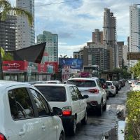 Região tem congestionamento intenso nos principais acessos