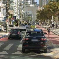 Caminho das praias tá congestionado em Balneário Camboriú