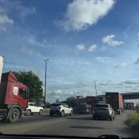 BR 101 tem 12kms de fila entre Penha e Itajaí