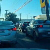 BR 101 entre Penha e Itajaí tem até 30 minutos de congestionamento