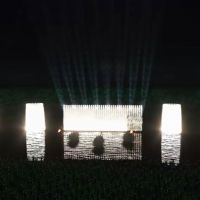 Hoje tem show inédito nas águas do rio Itajaí-açu