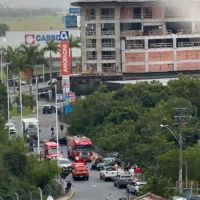 Batida na ponte do Perequê manda motorista pro hospital