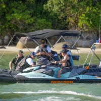 Mais de 50 barcos são fiscalizados em operação da Marinha no Caixa d’Aço