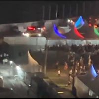 Camarote VIP do Réveillon de Itajaí desaba e deixa feridos