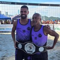 Romário e Tavinho vencem o Desafio de Futevôlei de BC