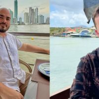 Câmera flagrou jornalista com faca no elevador da casa do ex