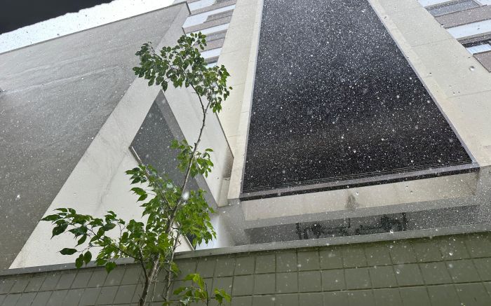 Defesa Civil segue em monitoramento para novas ocorrências de tempestades na cidade (Foto: Amanda Moser)