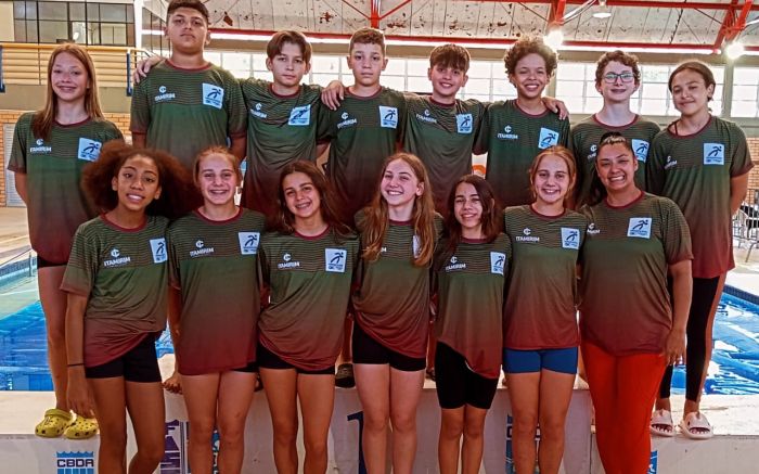 Nadar/Novos Cielos dominou o quadro de medalhas e de pontos do evento (Foto: Divulgação)